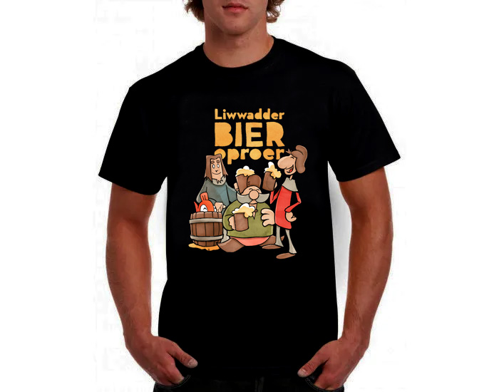 t shirt-mudhoen-het-liwwadder-bieroproer-drinken-zwart